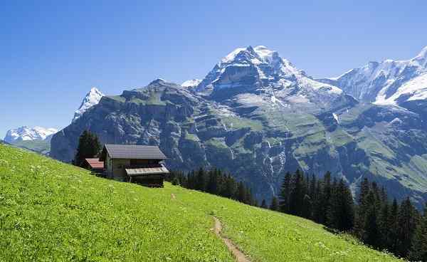 CH-SEEN-ROUTE The North Face trail  Jungfrau region  Switzerland shutterstock 491795842